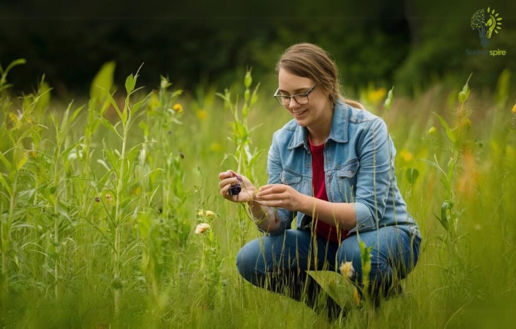 Exploring the biodiversity of a wildflower meadow, a vital habitat for insects.