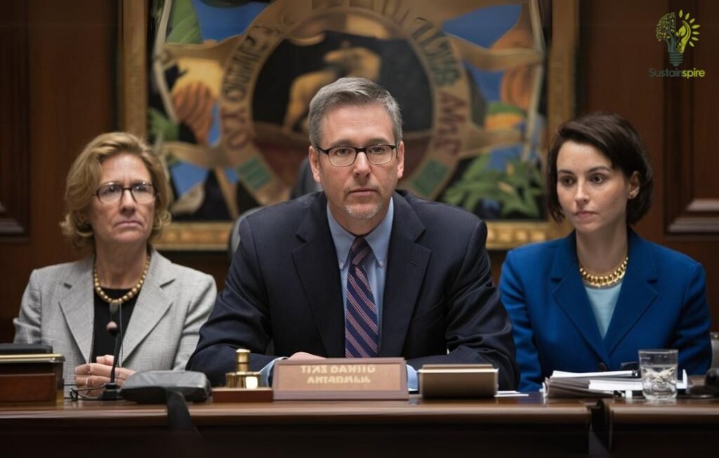 Key players at a Case meeting.