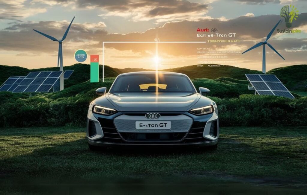 A car parked in a field representing long lasting power.